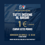 Pro Sesto-Pro Patria vale 1 euro