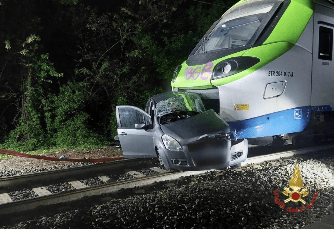 Incidente a Cologne (Brescia): Donna perde la vita travolta da un treno