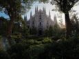 Milano, Talee di Rododendro in omaggio per l’inaugurazione delle nuove aiuole in Duomo