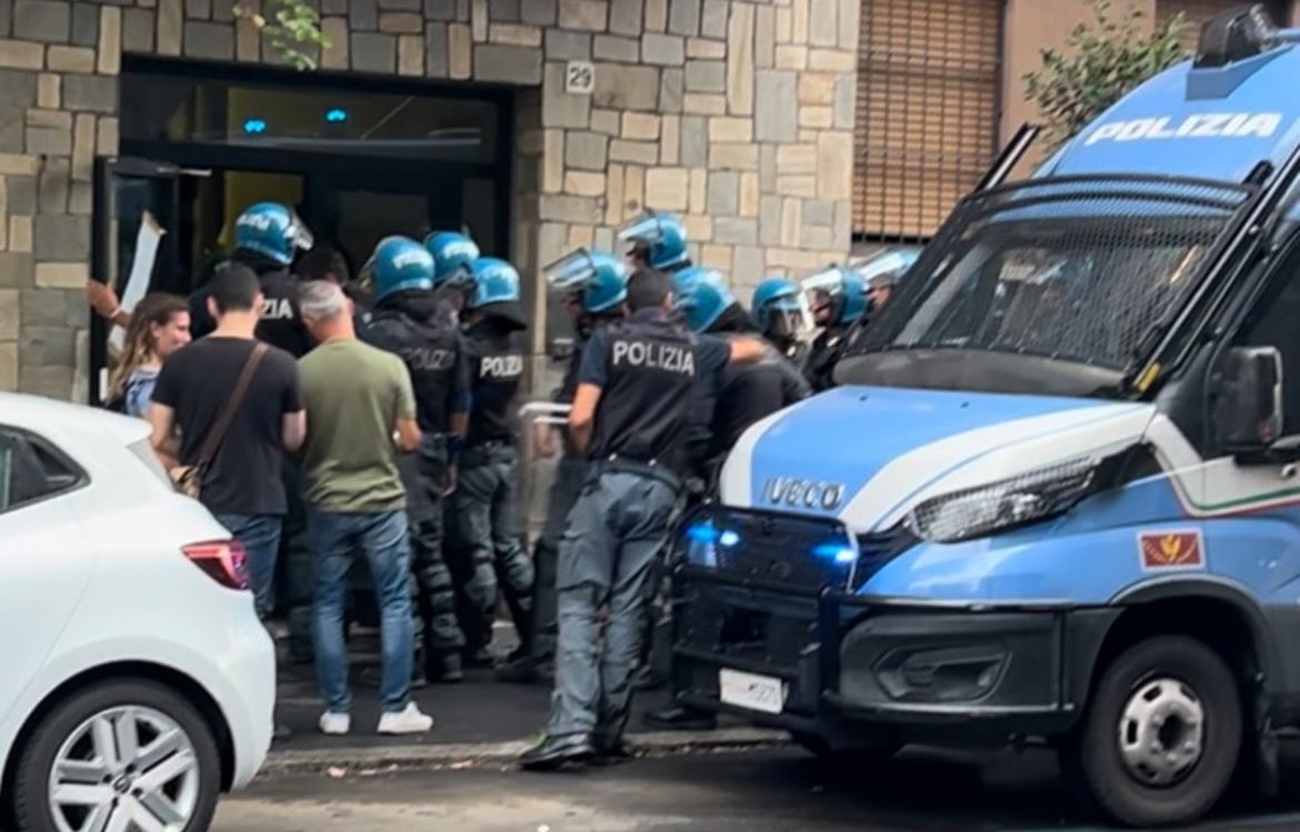 La città in stato d'assedio, sgomberata la 'Casa albergo'