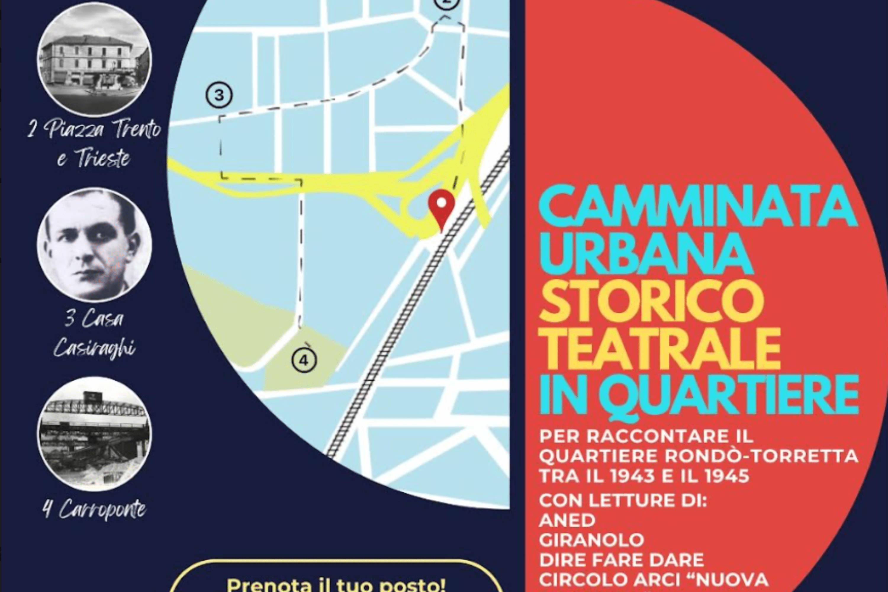 Sesto San Giovanni, camminata urbana storico-teatrale per riscoprire la città