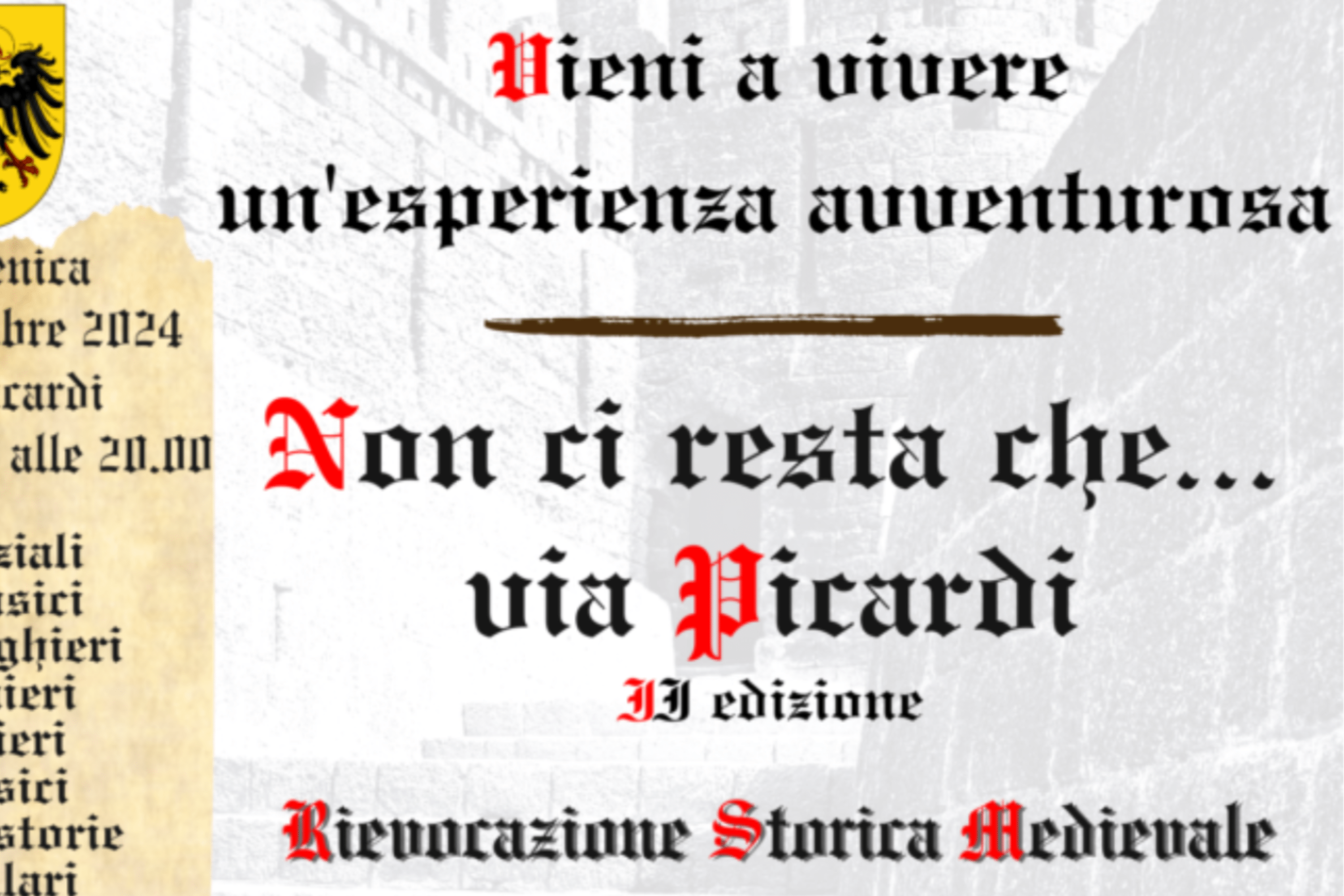 Sesto San Giovanni, Via Picardi si trasforma in un borgo medievale