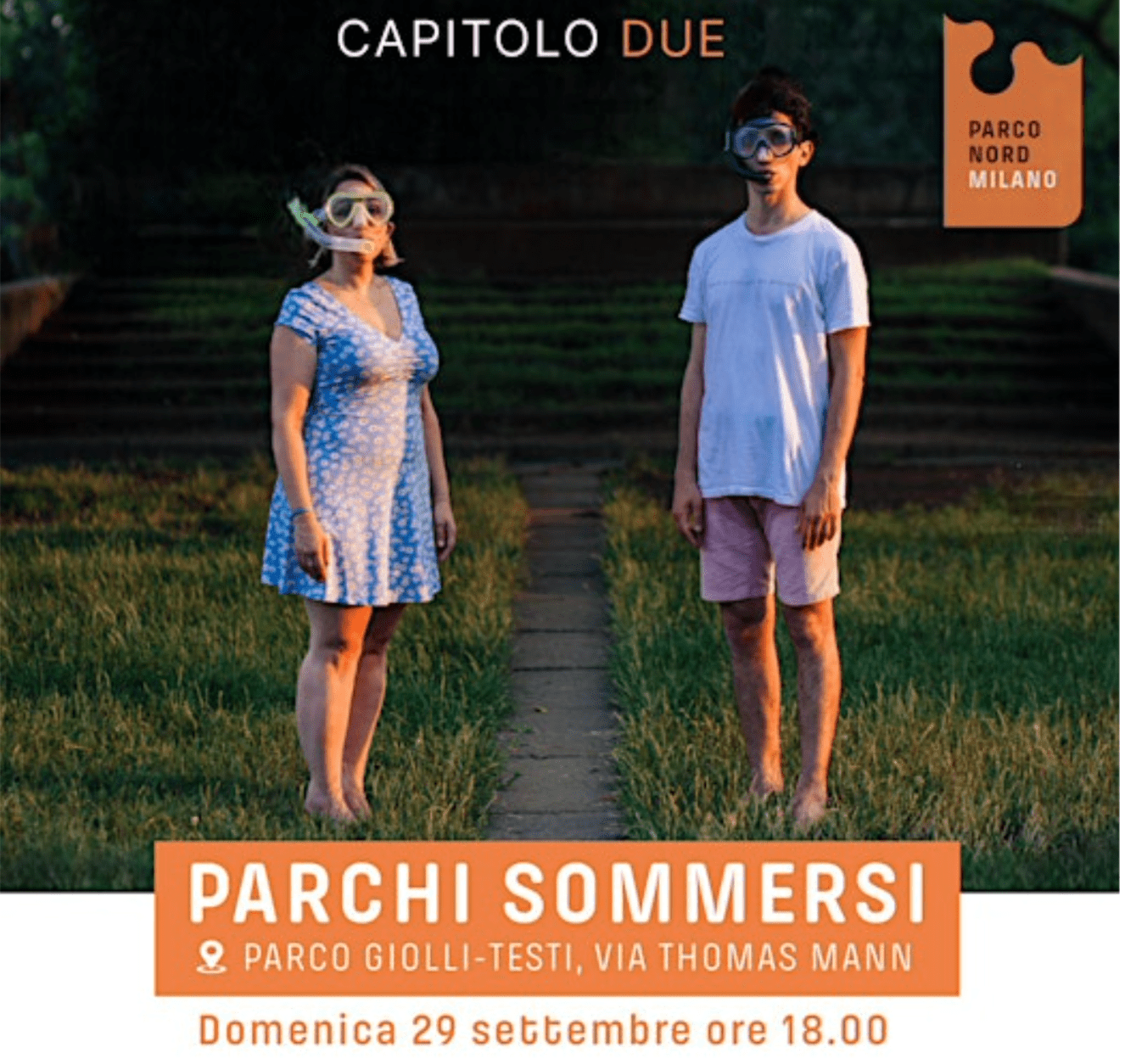 Parco Nord, esperienza sensoriale al tramonto