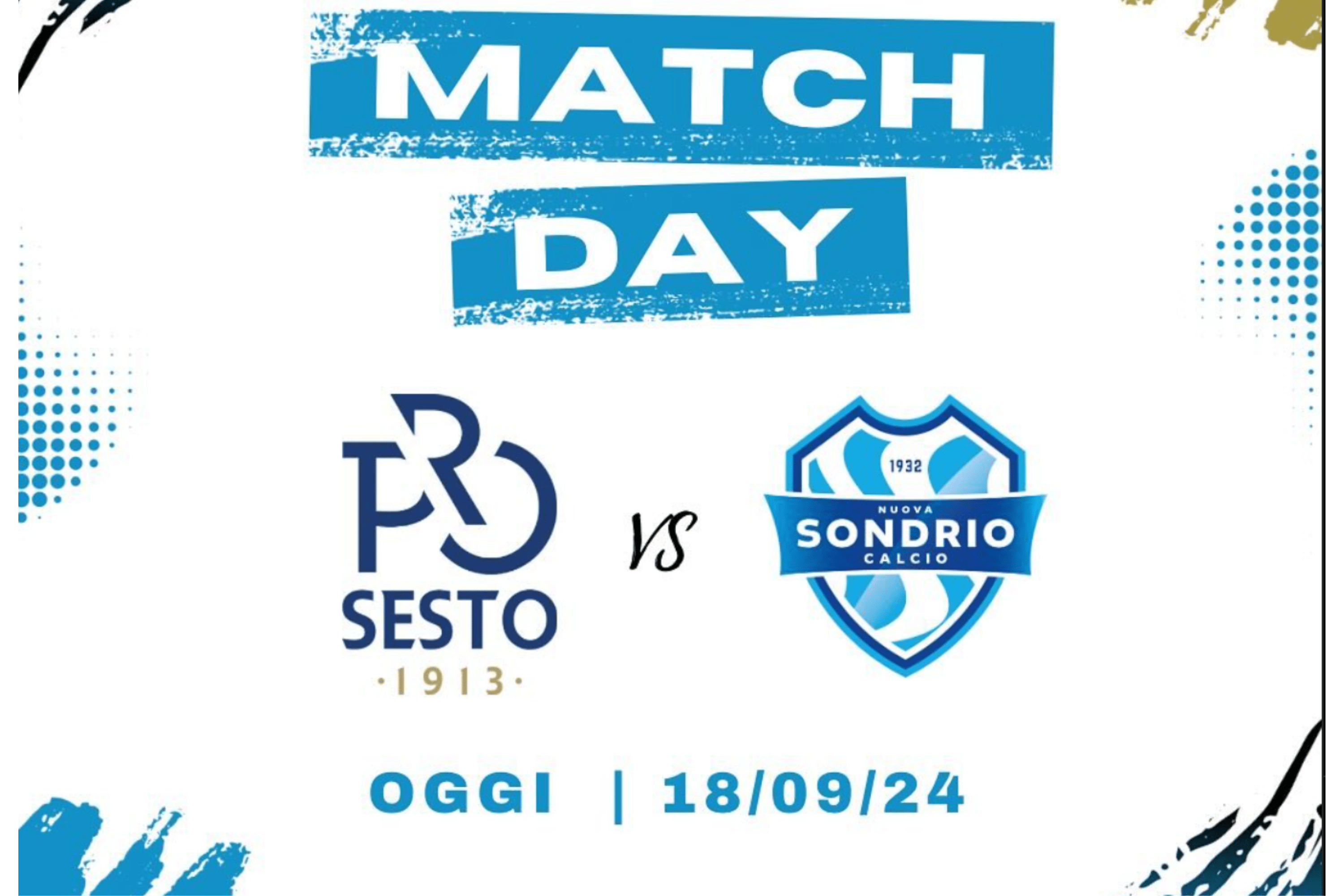 Pro Sesto, stasera la sfida con il Sondrio al Breda