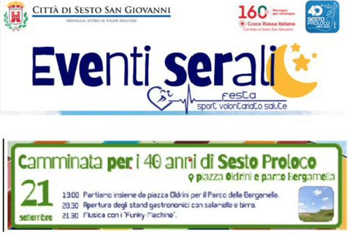 Sesto San Giovanni, la Proloco festeggia i 40 anni con una camminata al tramonto