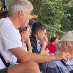 Francesco Toldo ospite d'eccezione per l'esordio del figlio Andrea durante Magenta - Pro Sesto