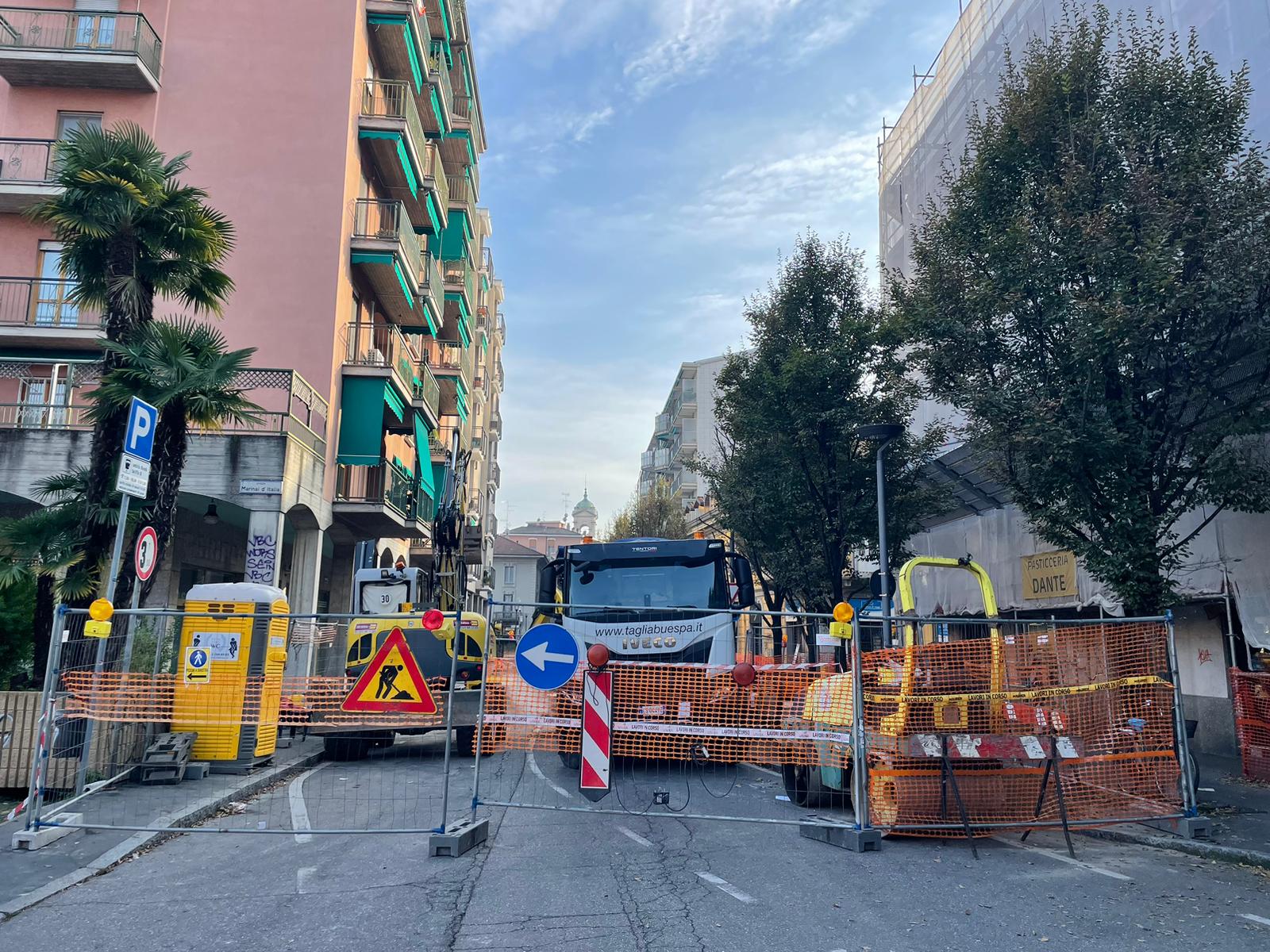 Sesto San Giovanni, lavori stradali tra via Dante e via Garibaldi: ecco le alternative
