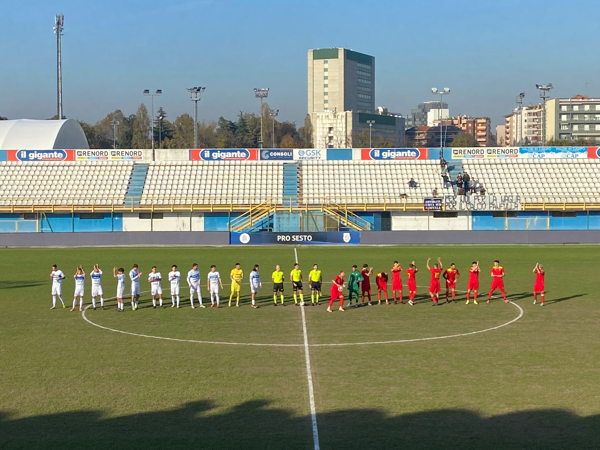 Pro Sesto, ennesimo pareggio amaro nel finale: 1-1 contro il Fanfulla