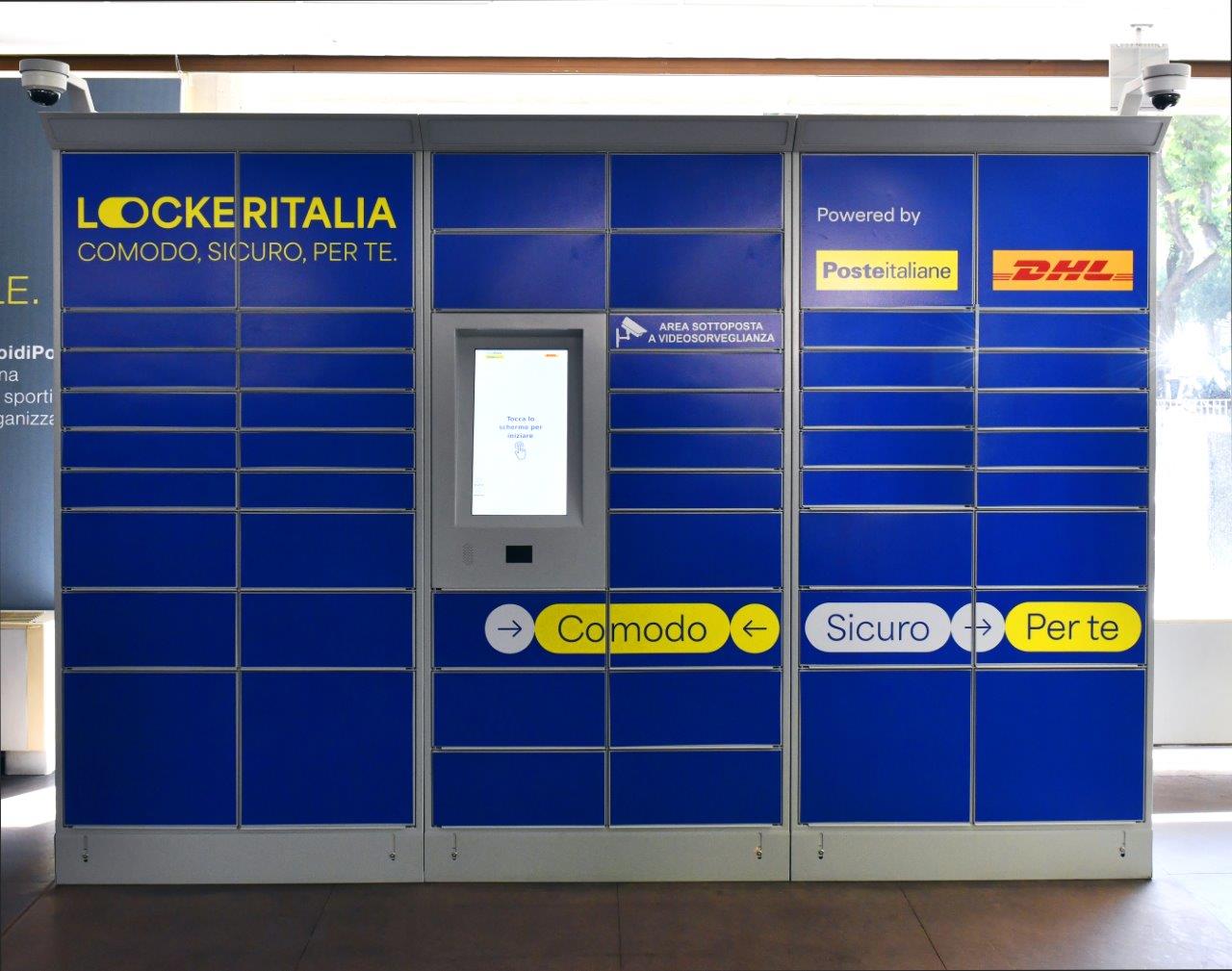Sesto San Giovanni, installato un nuovo locker per ritiro e consegna pacchi in viale Marelli