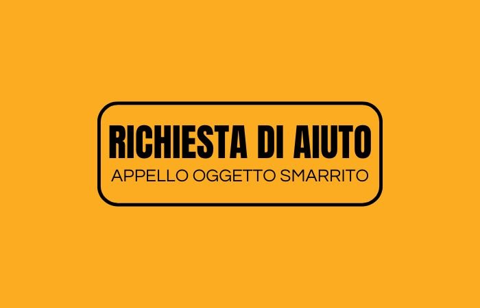 Sesto San Giovanni, appello per ritrovare una fede nuziale smarrita
