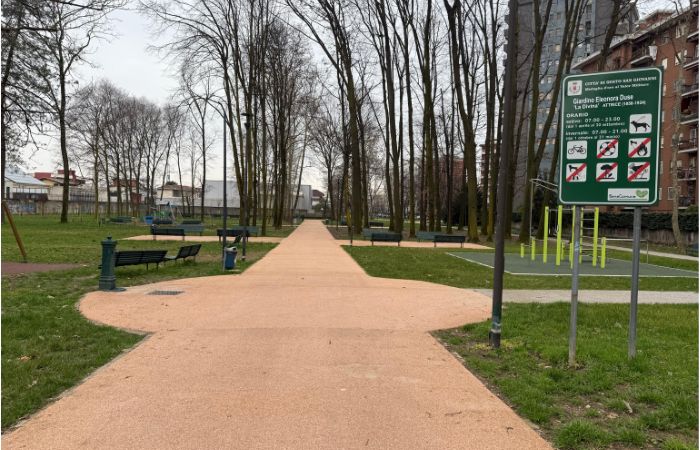 Sesto San Giovanni, 59 nuovi alberi nel giardino di via Pisa