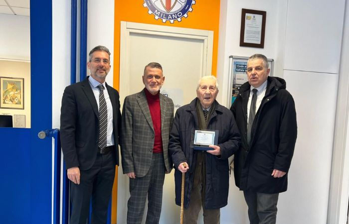 È di Sesto San Giovanni il socio record di ACI: Fausto ha 101 anni