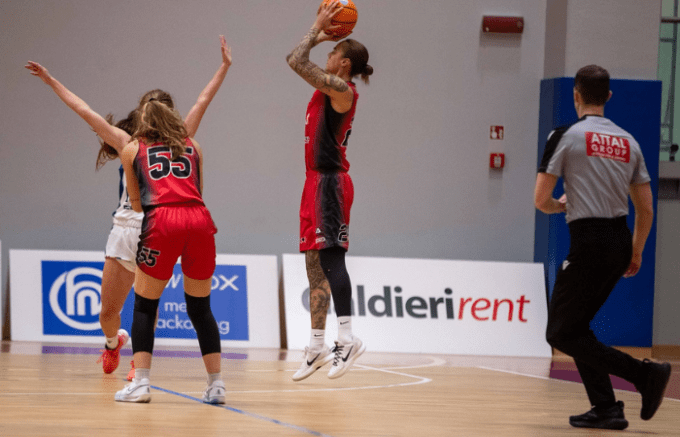 Geas Basket riparte dopo 3 sconfitte: obiettivo quinto posto per le rossonere