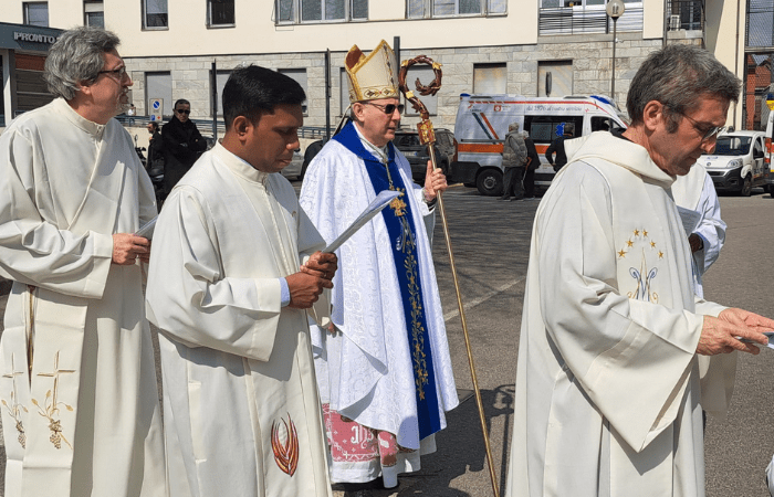 Ospedale Sesto San Giovanni: la santa messa per la Festa Patronale della cappella