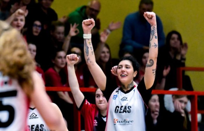 Geas Basket travolge Battipaglia, le sestesi vincono 75-55