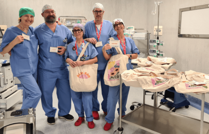 Le "Alba Bag": dall'Ospedale di Sesto San Giovanni una storia di rinascita internazionale