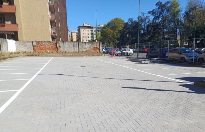 Sesto San Giovanni, completata la riqualificazione del parcheggio di via Padovani