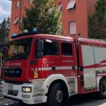 Sesto San Giovanni, incendio in un appartamento di via Modena
