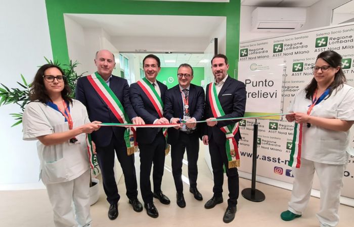 Inaugurato il nuovo punto prelievi nella Casa di Comunità di Cinisello Balsamo