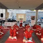 Sesto San Giovanni, un corso di manovre salvavita organizzato dalla Croce Rossa