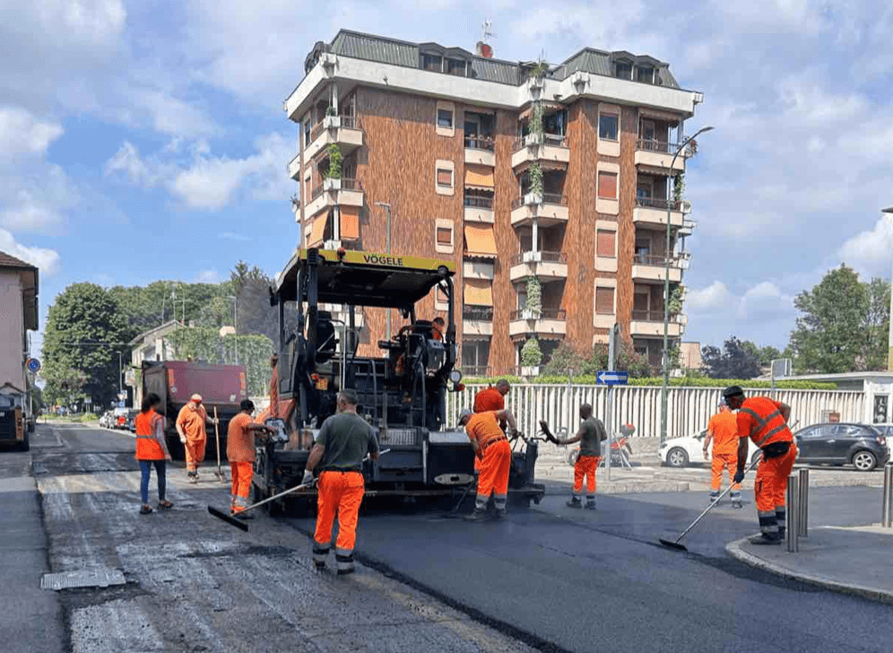 Sesto San Giovanni, lavori stradali in via Monte Sabotino