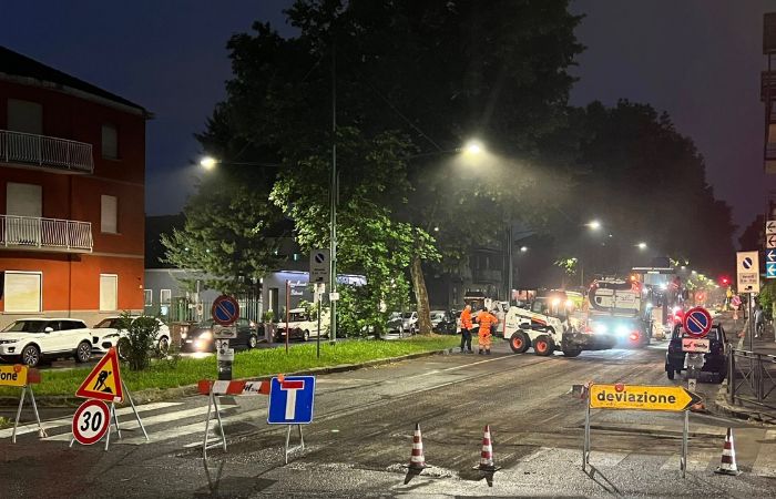 Sesto San Giovanni, nuovi lavori stradali in programma: interventi notturni in diverse vie della città