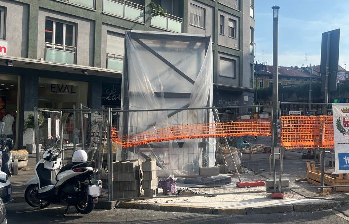 Sesto Rondò, prende forma il nuovo ascensore della metropolitana