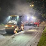 Sesto San Giovanni, lavori notturni in via San Maurizio al Lambro