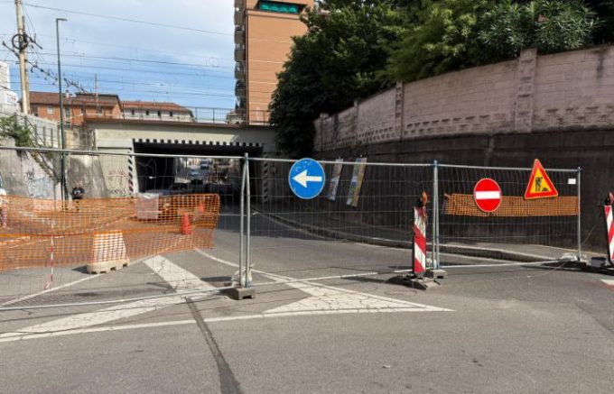 Sottopasso Campari, prolungata la chiusura a Sesto San Giovanni
