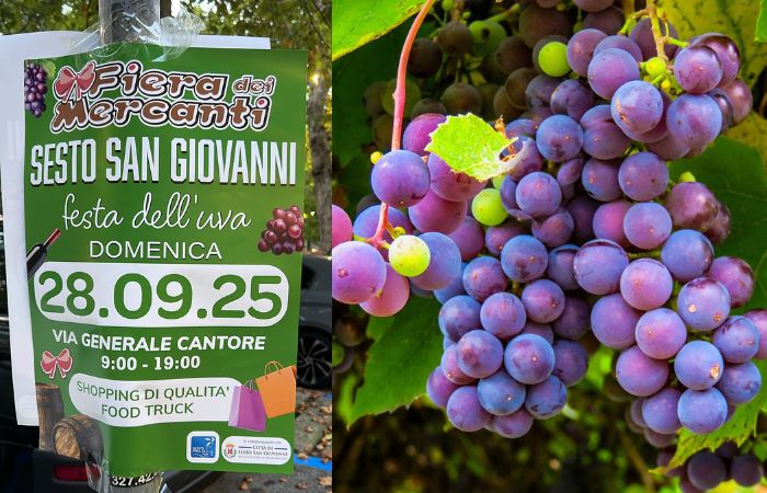 A Sesto San Giovanni arriva la Festa dell'Uva: come cambia il traffico in città