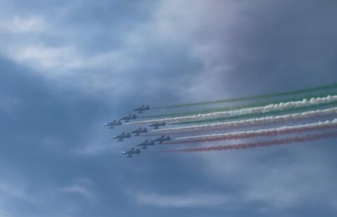 Milano si prepara alle Frecce Tricolori: il rombo avvertito anche a Sesto San Giovanni
