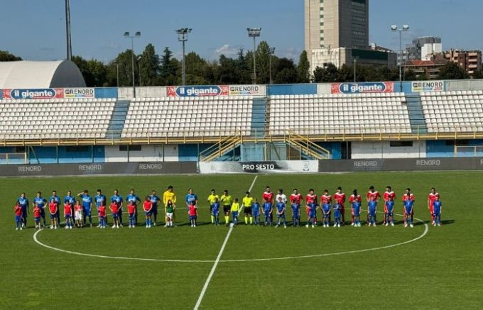 Pro Sesto a suoni di gol: 3-1 al Lentigione ed è capolista