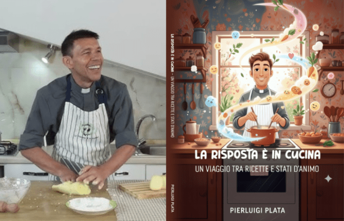 "La risposta è in cucina": il nuovo libro di Don Pierluigi Plata che parla di fede e cucina