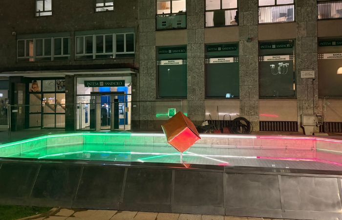 Sesto Rondò, la fontana di piazza IV Novembre torna in funzione