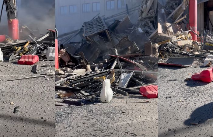 Crollo durante la demolizione ex Magneti Marelli: ferita una donna