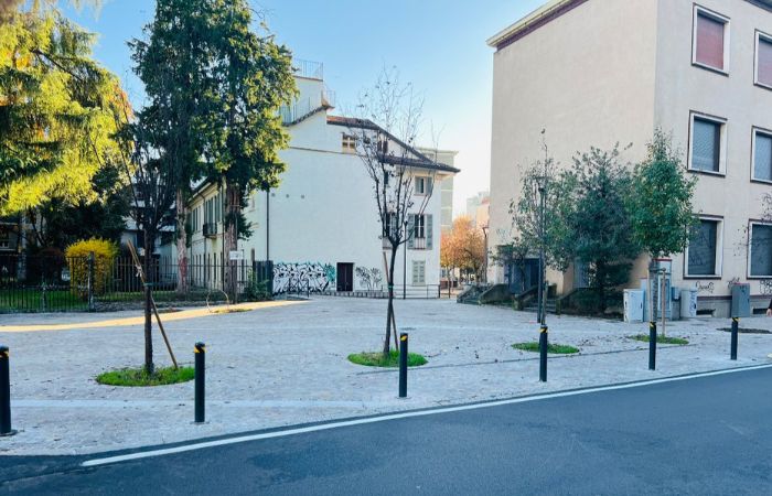 Sesto San Giovanni, completata la riqualificazione di Largo Lamarmora: