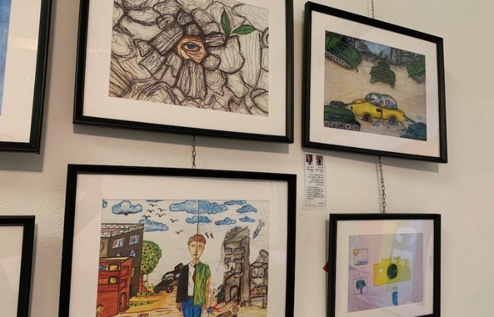 I disegni dei bambini di Gaza in mostra a Sesto San Giovanni