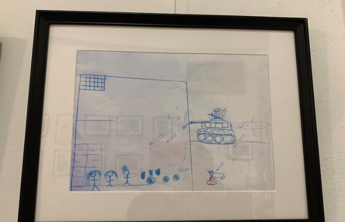 I disegni dei bambini di Gaza in mostra a Sesto San Giovanni