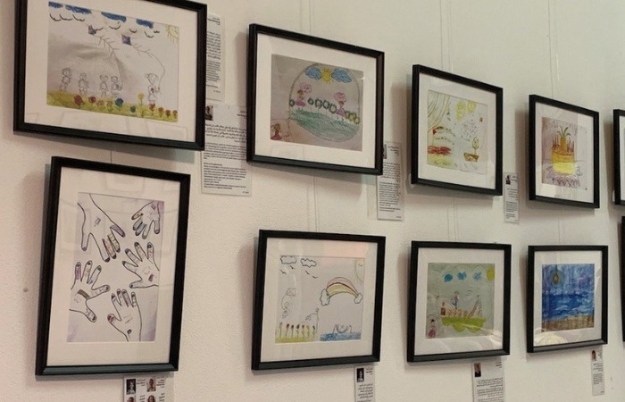 I disegni dei bambini di Gaza in mostra a Sesto San Giovanni