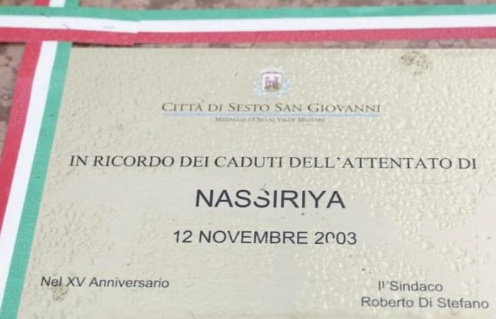 Nassiriya, la commemorazione a 22 anni dalla strage