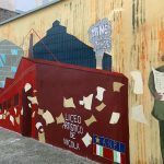 Il murale per i Fratelli Casiraghi realizzato dalle studentesse del De Nicola di Sesto San Giovanni