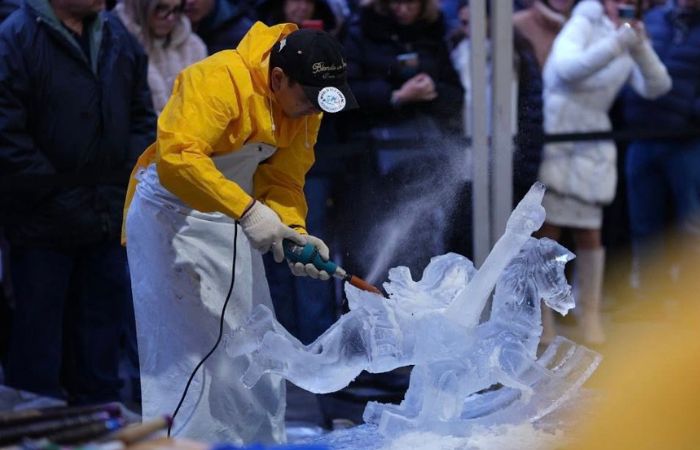 A Sesto San Giovanni si è concluso il "World Ice Art Championship"