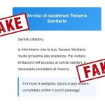 Rinnovo tessera sanitaria: la mail truffa segnalata anche a Sesto San Giovanni