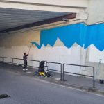 A Sesto San Giovanni un nuovo murale per l'arrivo della Fiamma Olimpica