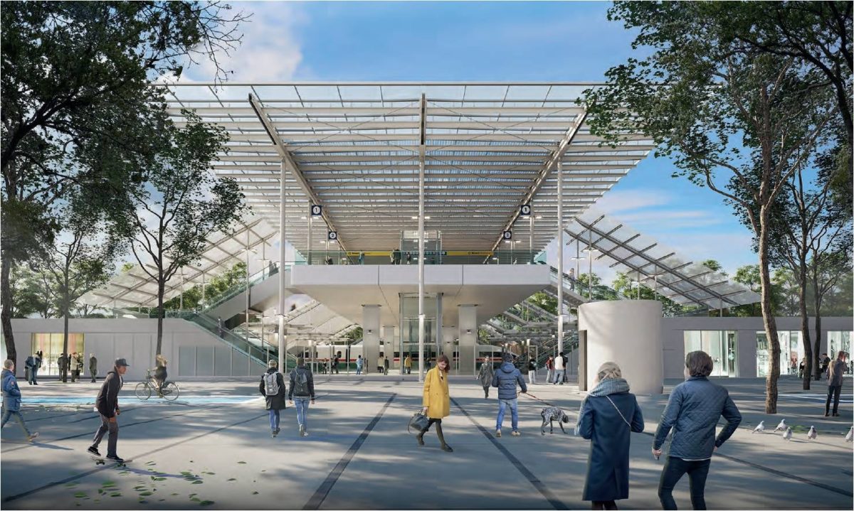 Avanzano i lavori per la nuova stazione a ponte di Sesto San Giovanni