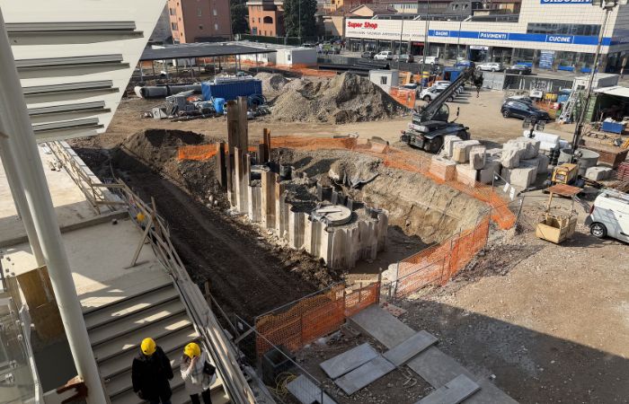 Sesto San Giovanni, dentro il cantiere della nuova stazione a ponte
