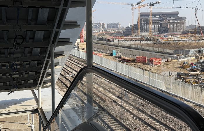 Sesto San Giovanni, dentro il cantiere della nuova stazione a ponte