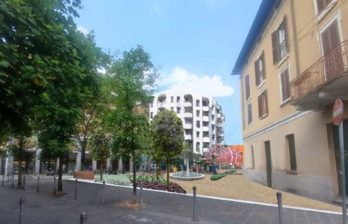 Sesto San Giovanni, l'inaugurazione della nuova piazza Trento e Trieste