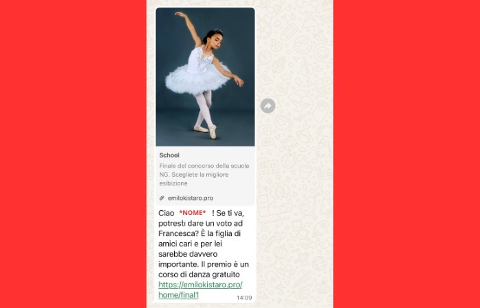 Truffa della ballerina su WhatsApp: segnalata anche a Sesto