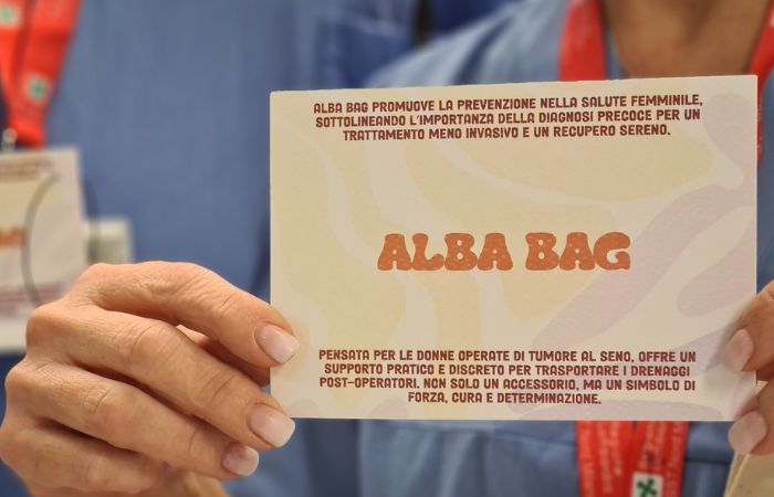 "Alba Bag", il progetto dell'infermiera Adele Paradiso per supportare le donne operate di tumore al seno